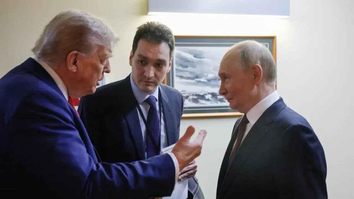    Дональд Трамп и Владимир Путин