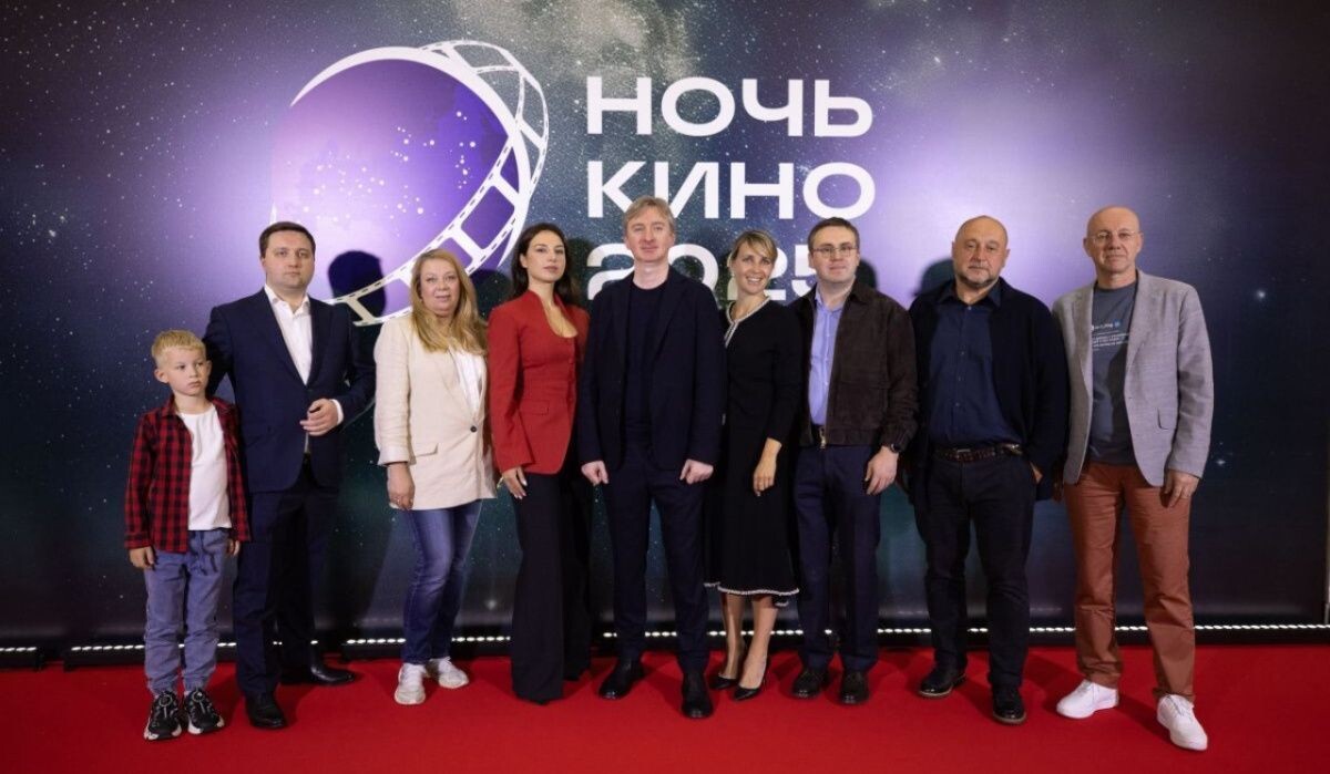     Акция «Ночь кино» в Музее Победы. Источник: victorymuseum.ru Автор фото: Пресс-служба Музея Победы