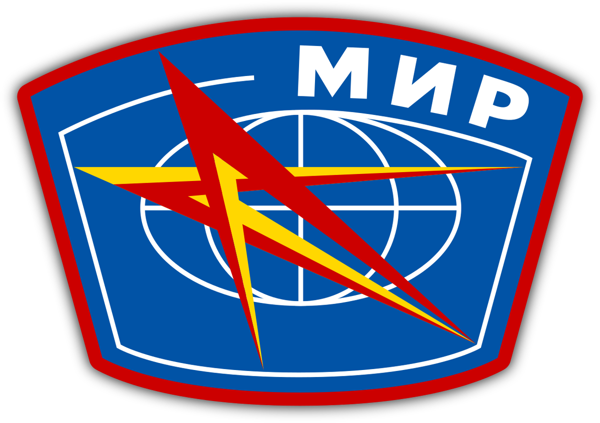 Эмблема орбитальной станции "Мир"