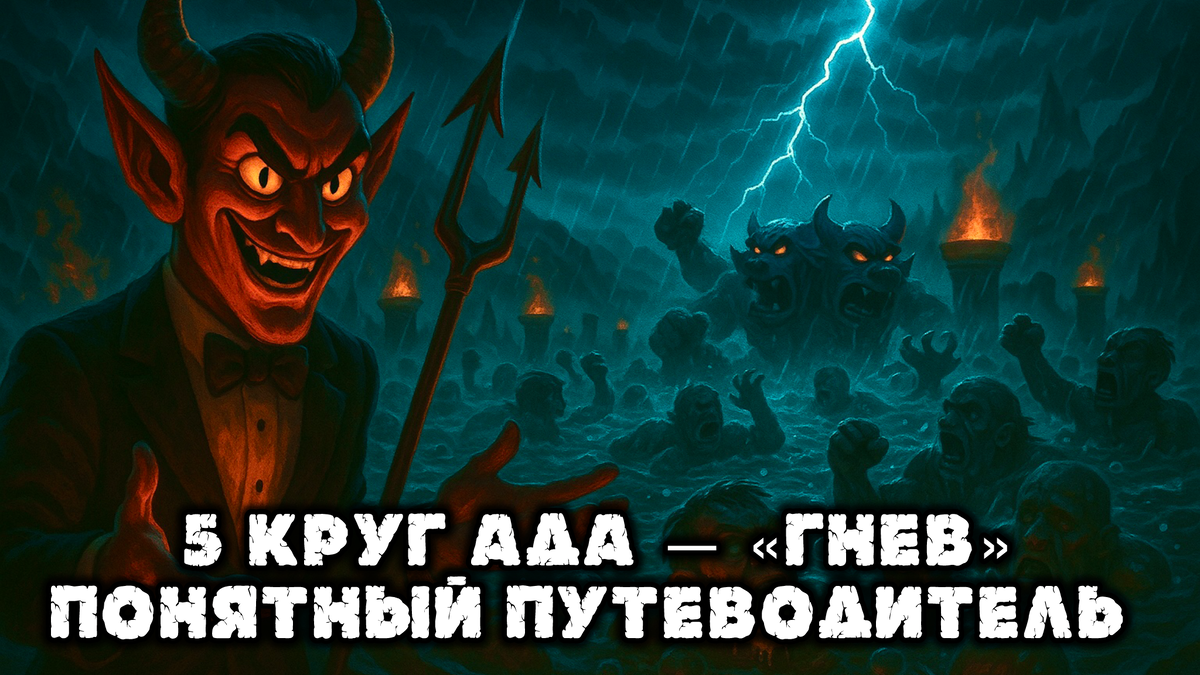 5 Круг Ада — Гнев. Понятный Путеводитель 