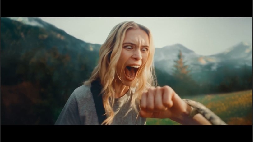 Кадр из рекламы Columbia Sportswear