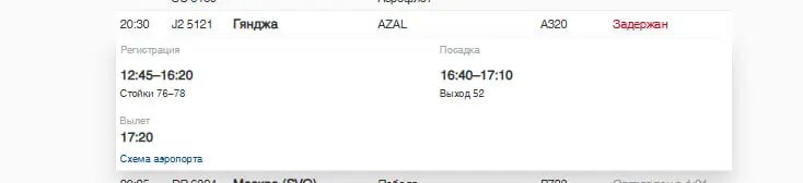    Фото: скриншот с сайта Пулково.