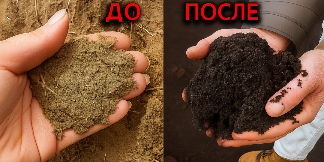 💪 Превратил глину в пух без лопаты! Рассыпал по грядке 3 стакана этого — за 1 минуту земля стала мягкой, как пух