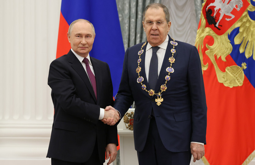 Лавров: встреча Путина с Зеленским не обсуждалась на Аляске