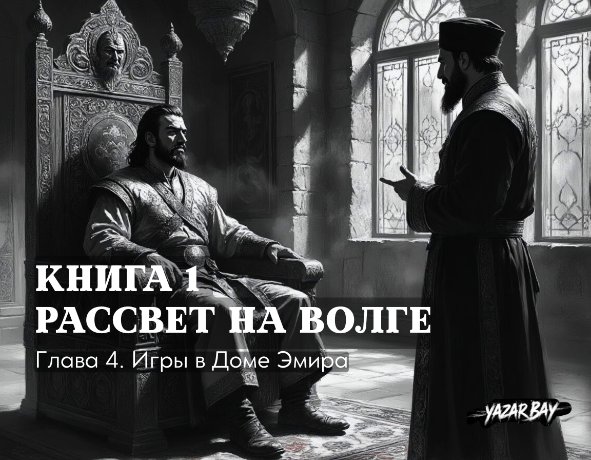 Пока на границах Волжской Булгарии льется кровь, в столице хан Алмуш ведет опасную политическую игру с лживым хазарским послом