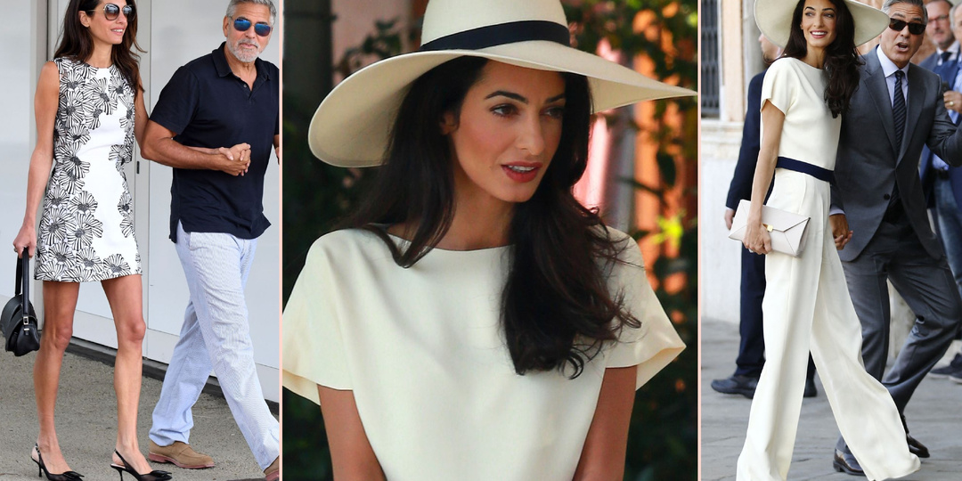 5 уроков летнего стиля, которые мы можем извлечь из элегантного гардероба Амаль Клуни