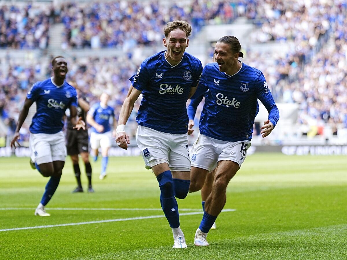    Футболисты "Эвертона"© Getty Images / Peter Byrne - PA Images