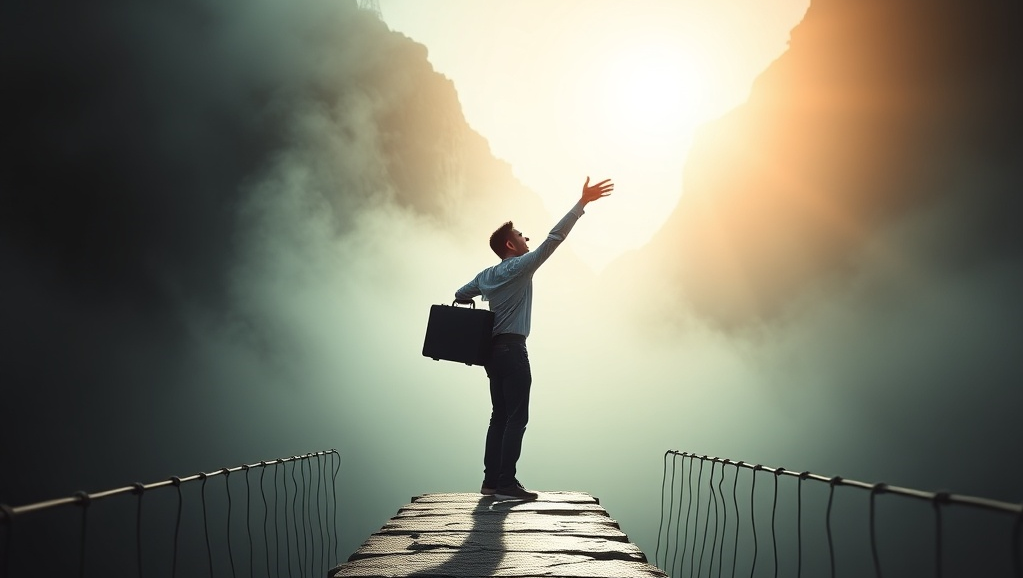 Метафорический переход от темного прошлого к светлому настоящему - как отпустить груз воспоминаний