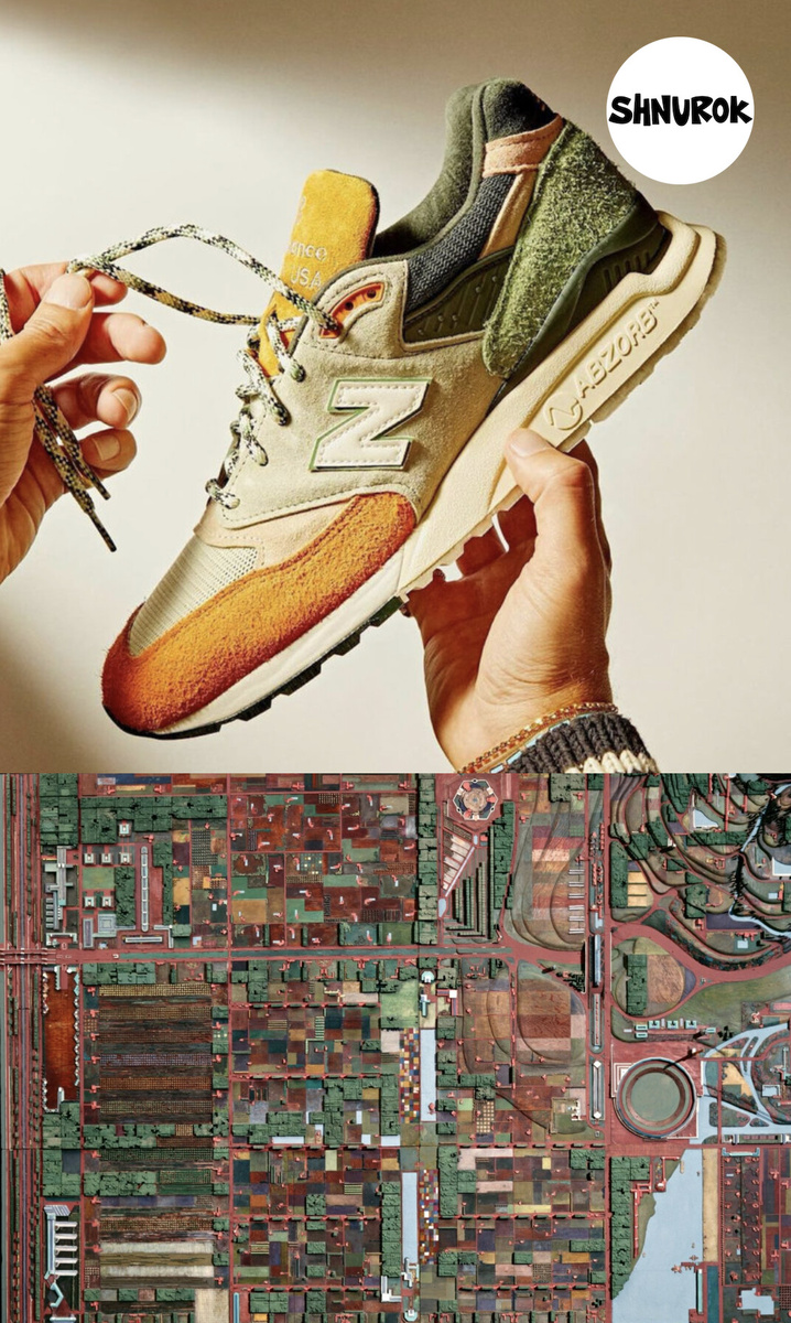 New Balance 998 и концепт «Города широких просторов» Ллойда Райта