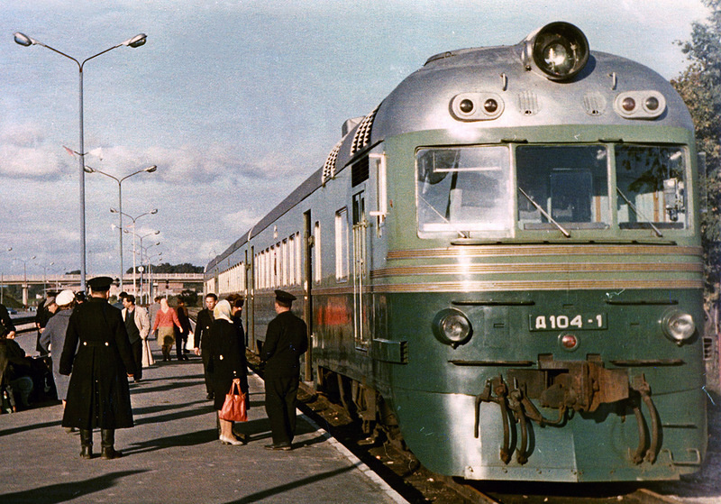 Венгерский дизель-поезд Д.