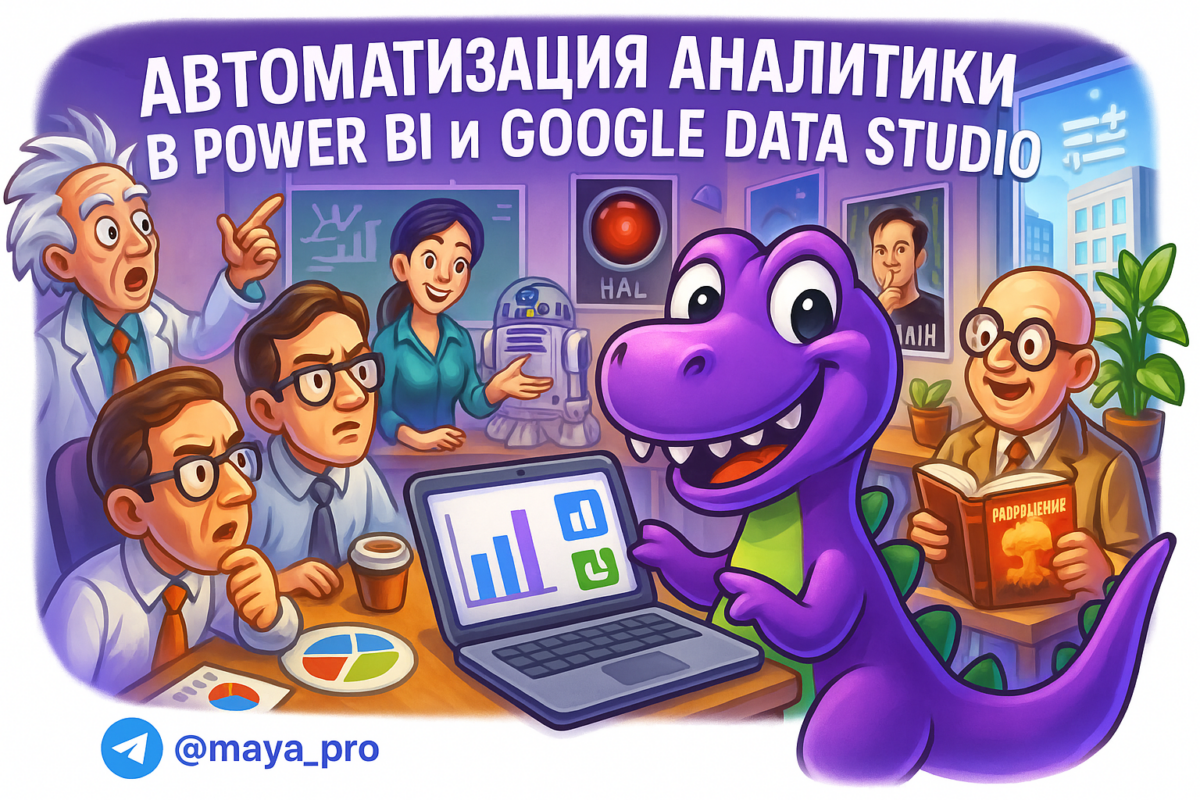    Интеграция Power BI и Google Data Studio: Как автоматизация на Make.com меняет игру в аналитике Артур Хорошев