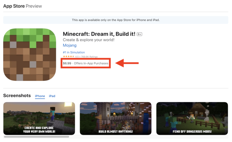    Minecraft платный, и это важно знать