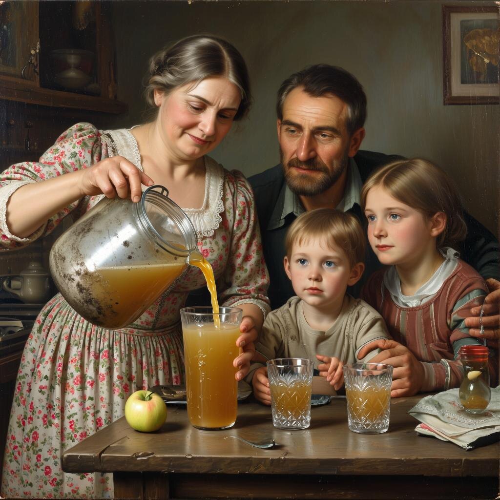 Компот из яблок на зиму