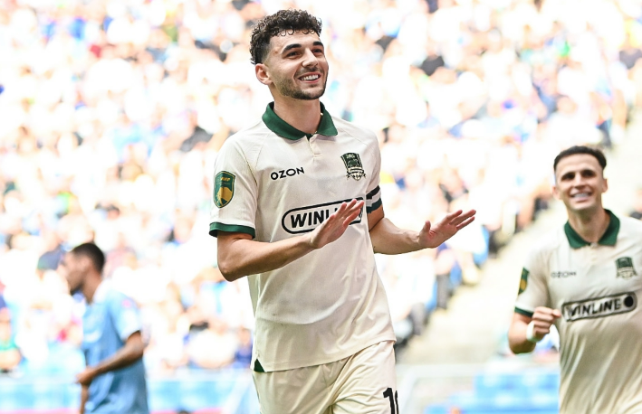 Эдуард Сперцян в матче с "Крыльями" добавил к голу три голевые передачи. Фото: ФК "Краснодар"