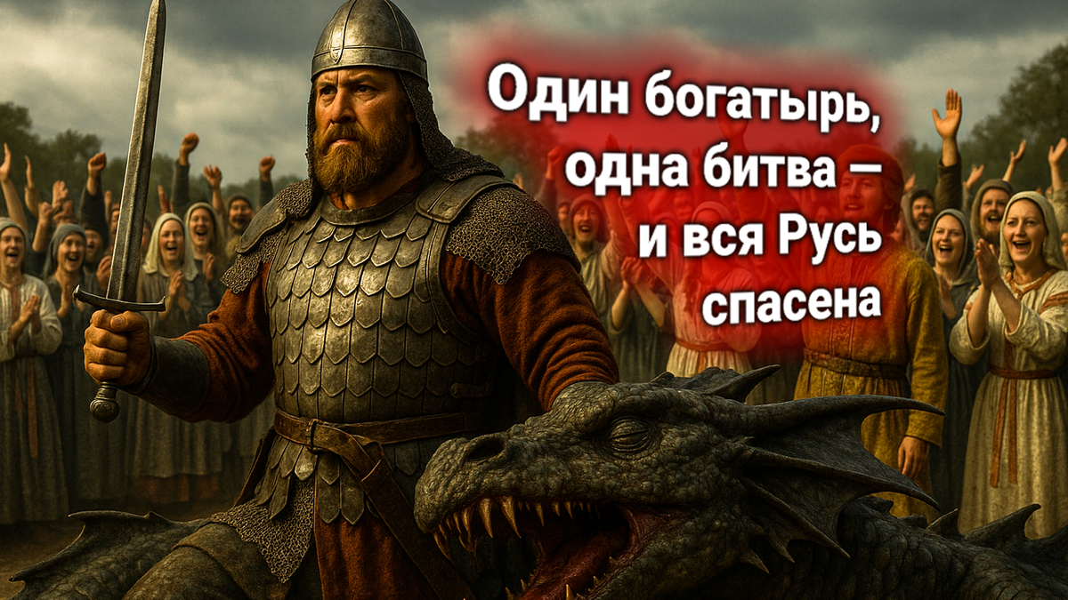 🐉 Змей, князь и народ: почему именно Добрыня стал героем песен