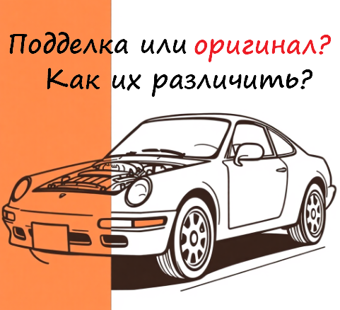 Как различить оригинальную деталь от контрафакта? Объясним на что стоит обратить внимание. 