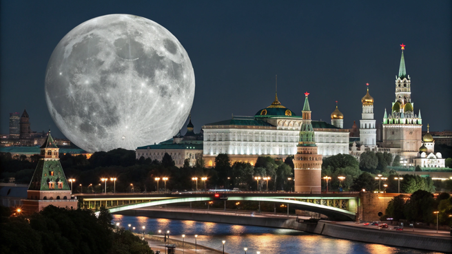 На серебряной Луне: «Роскосмос» запустит из Москвы специальный авиарейс