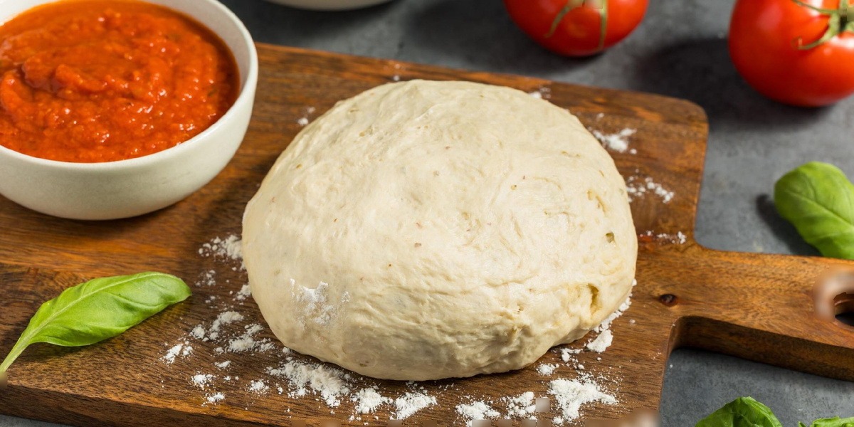Тесто для пиццы.