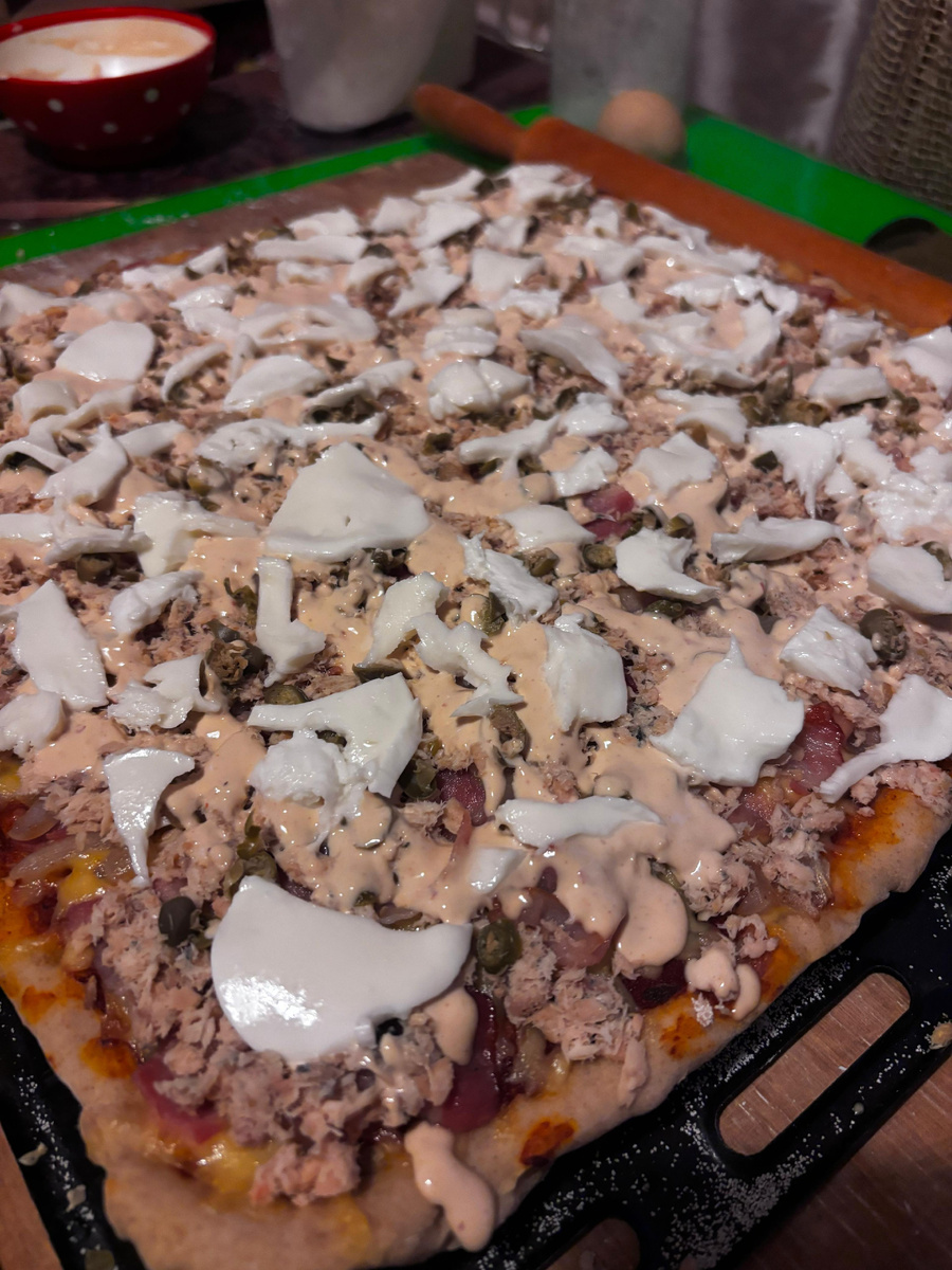 Домашняя пицца.