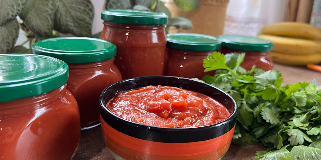 КЕТЧУП ИЗ КАБАЧКОВ