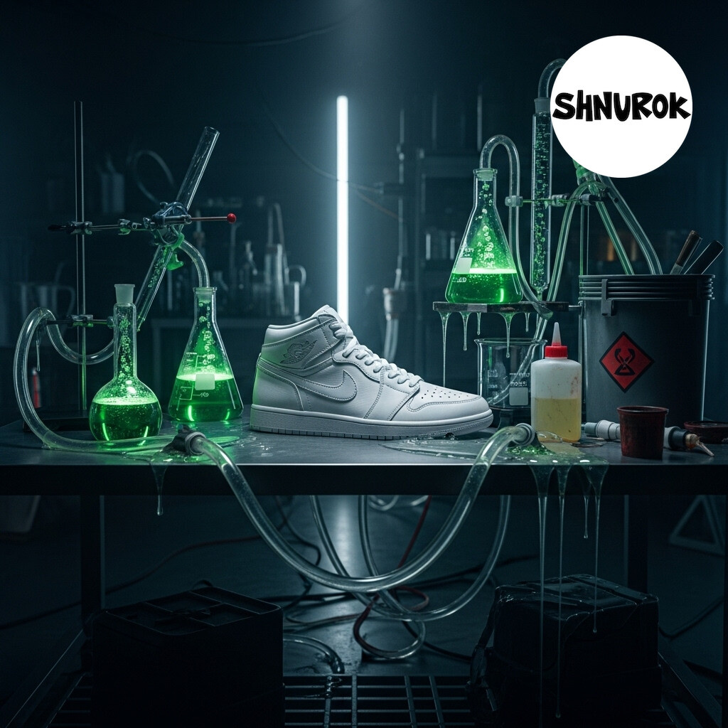 Дешевый клей и химия — причина резкого запаха подделок