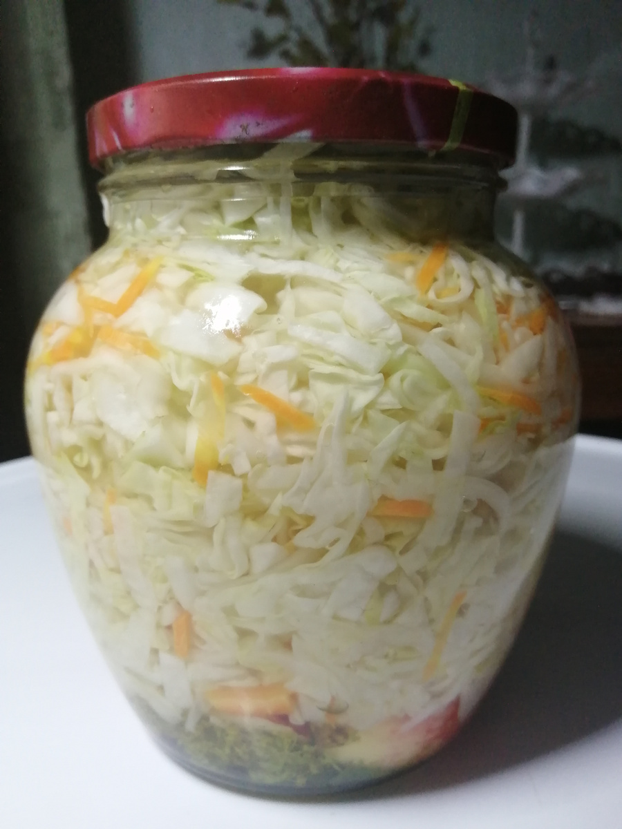 Капуста маринованная "Три дня и две ночи." 