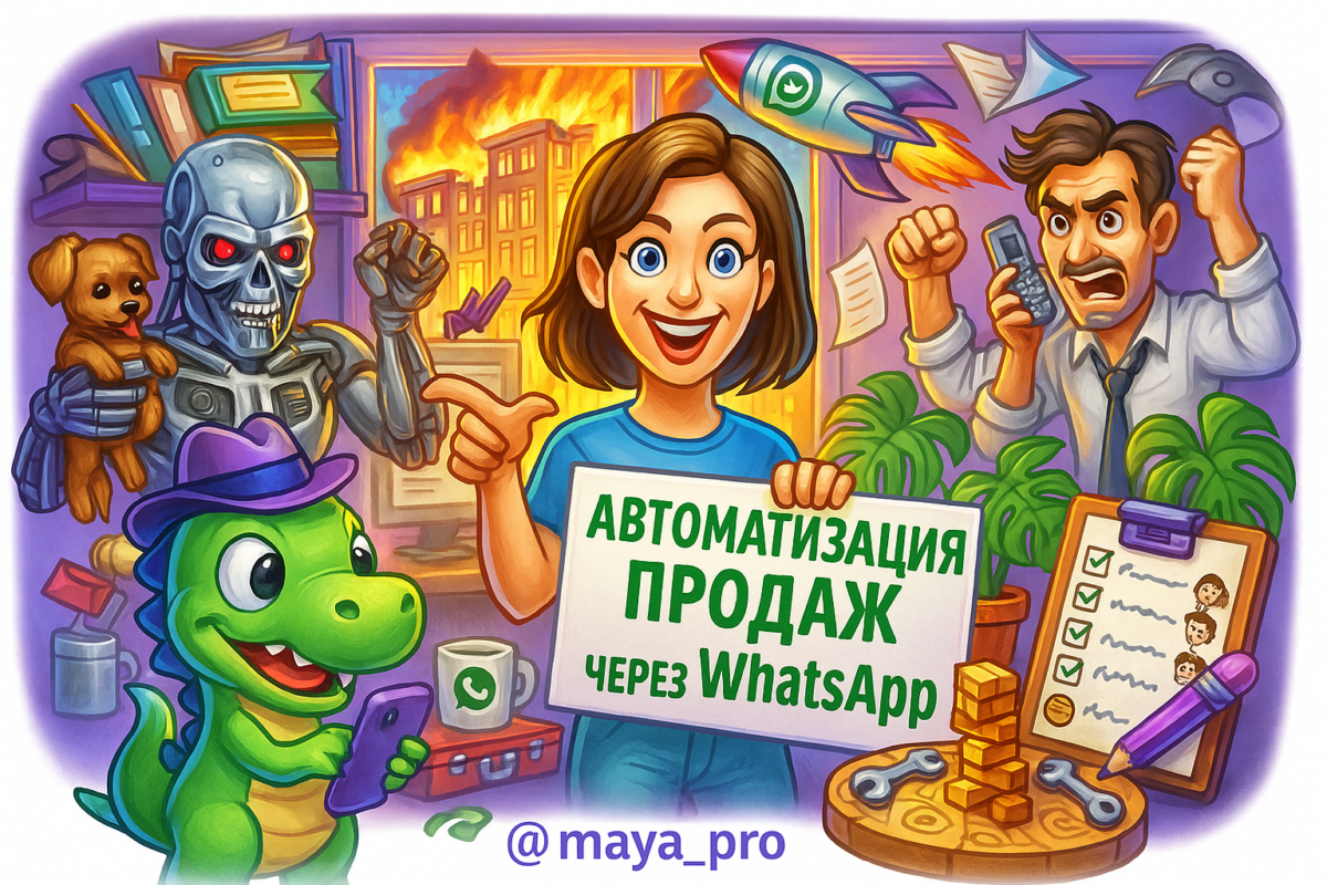    Автоматизация продаж через WhatsApp: откровенный гайд, который взорвет ваши продажи и сэкономит часы рабочего времени Артур Хорошев