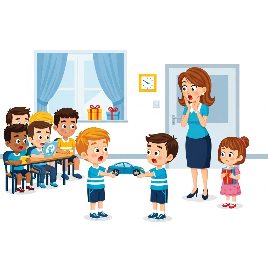 Ребенок подарил другому дорогую игрушку - нужно вернуть