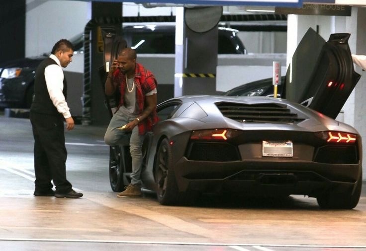 Канье Уэст и его Ламборгини