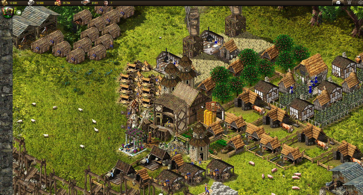 Деревня в Stronghold Kingdoms