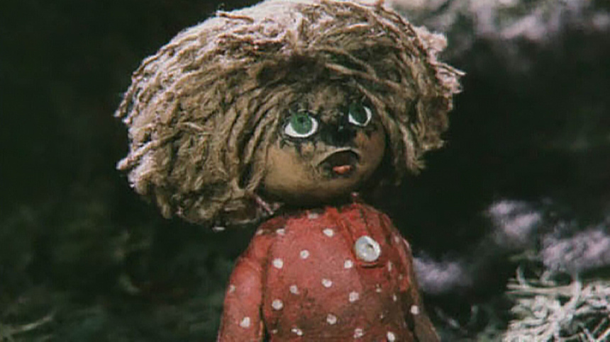     Кадр из мультфильма «Приключения домовёнка», творческое объединение «Экран», 1984 г.