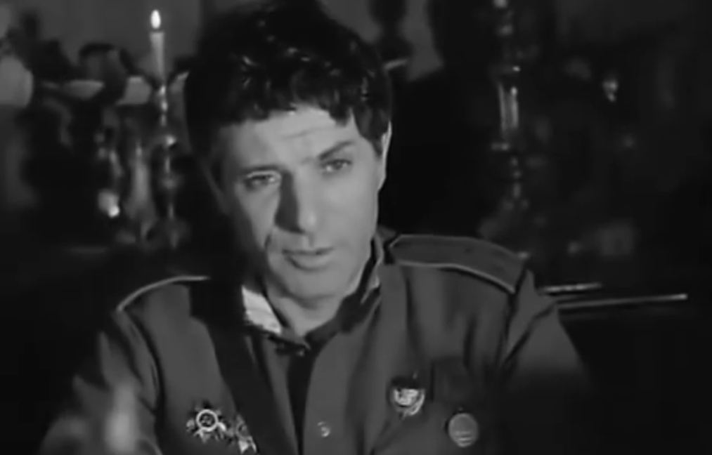   Пётр Тодоровский. Кадр из фильма «Был месяц май» творческое объединение «Экран», 1970 г.