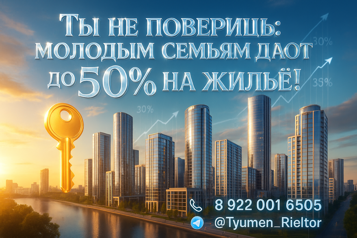    Ты не поверишь: молодым семьям дают до 50% на жилье! Святослав Шакин