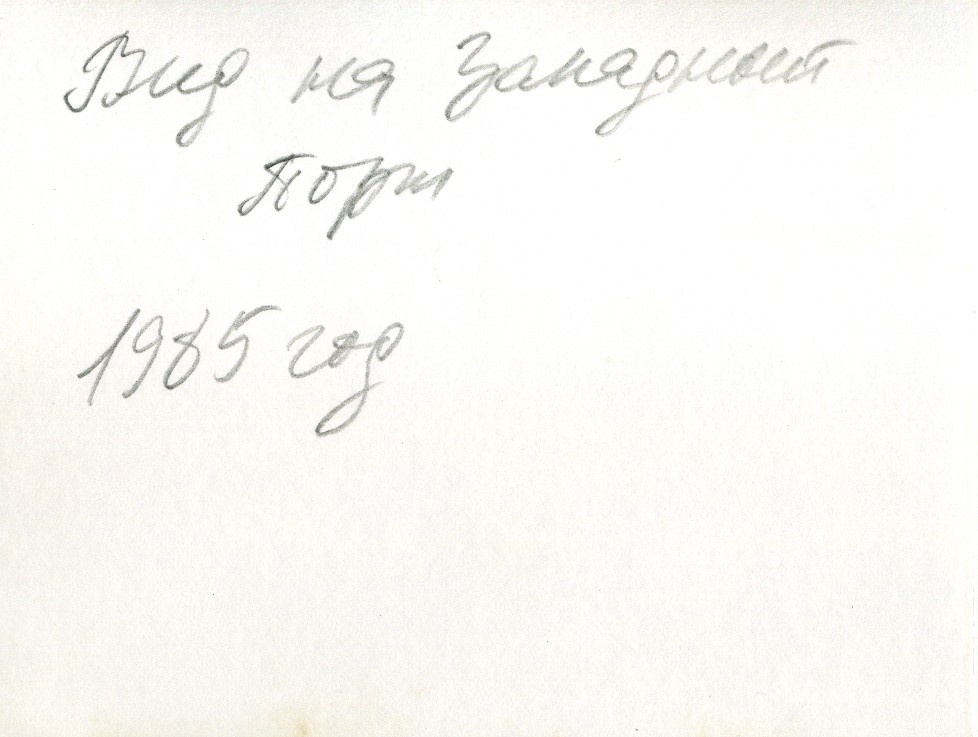 Из архива библиотеки имени Леси Украинки. Фото №2 (Оборотная сторона) – Скан-копия. разрешение: 978х737. файл: JPG