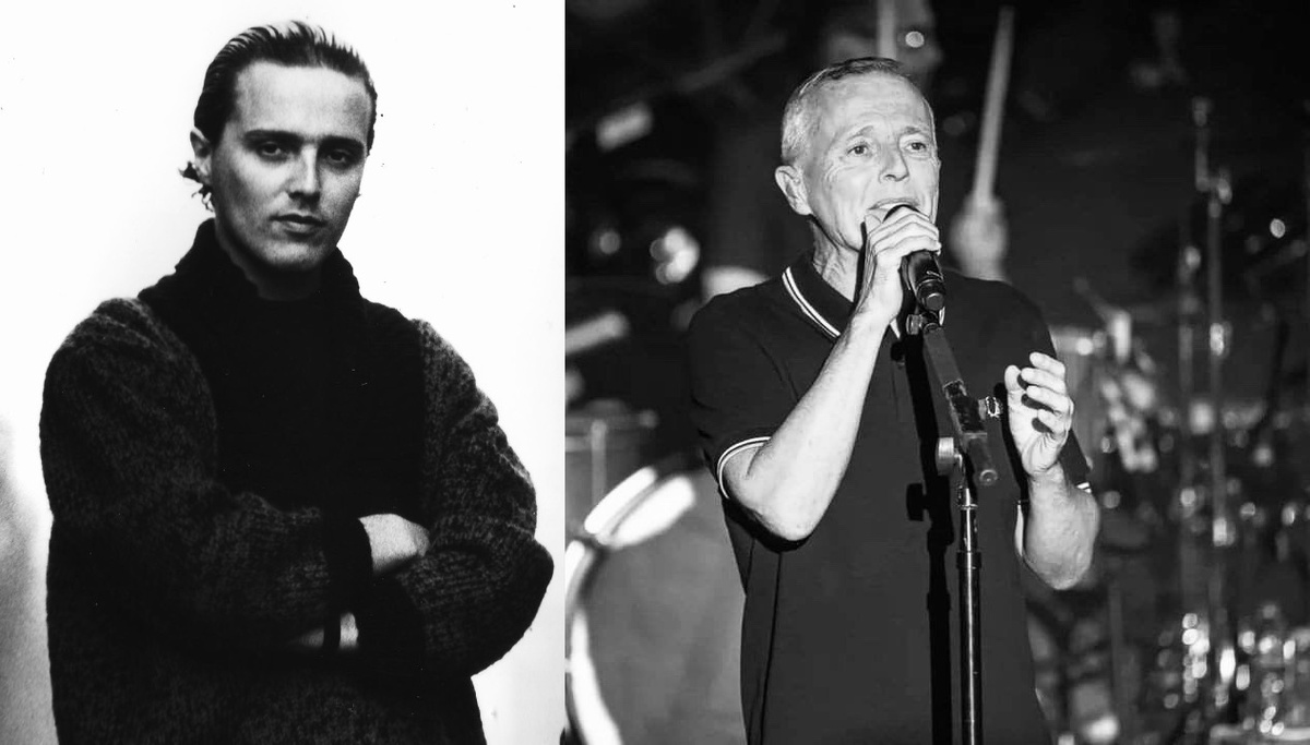 Слева - он в 1985 - ему было 24, а справа он сейчас