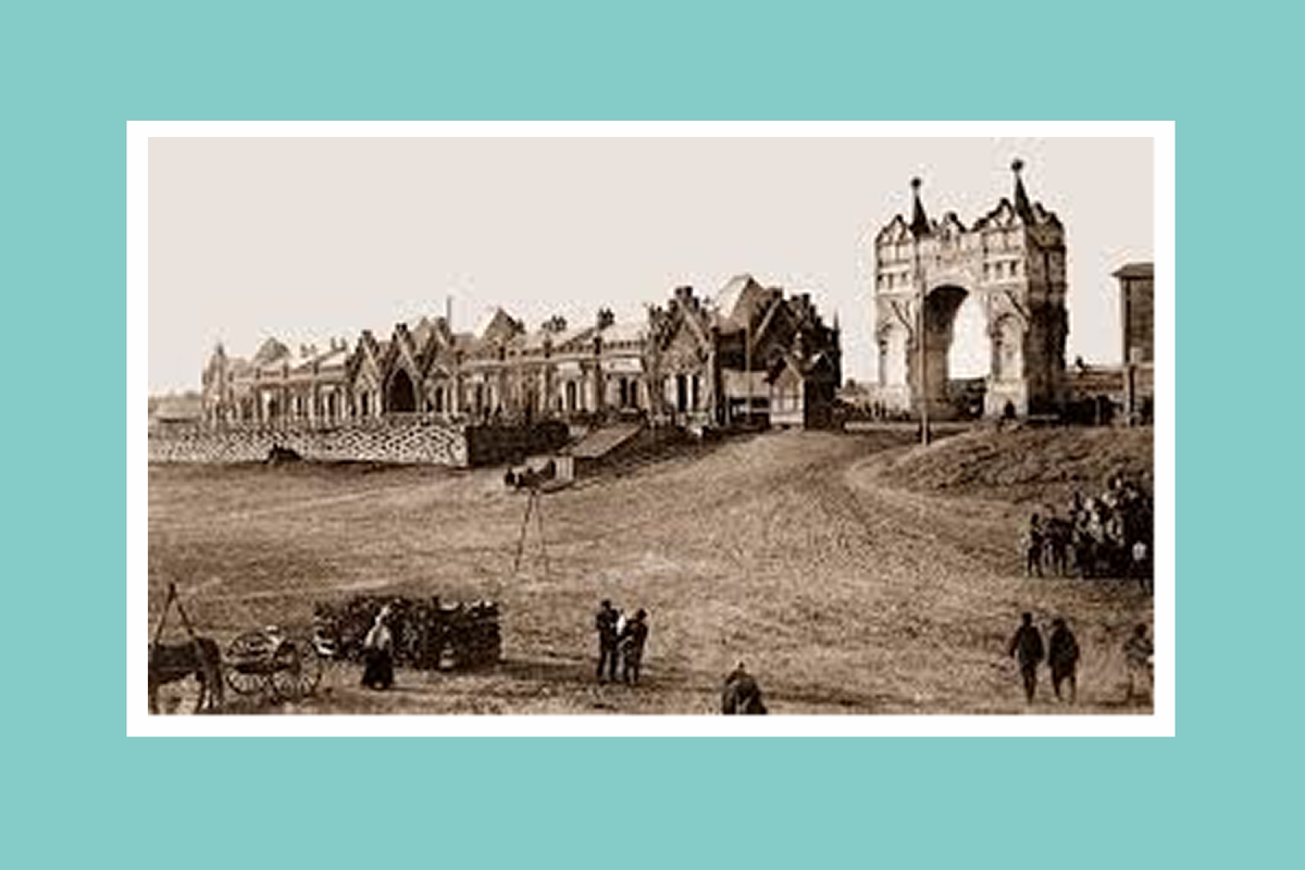 Благовещенск в годы основания 1856-1858 гг.