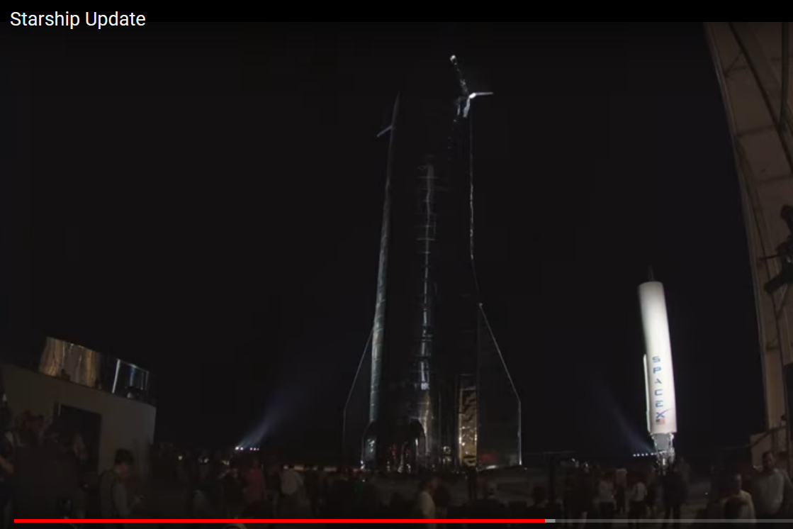    Starship / Источник: Цитата из видео Starship Update. spacex.com