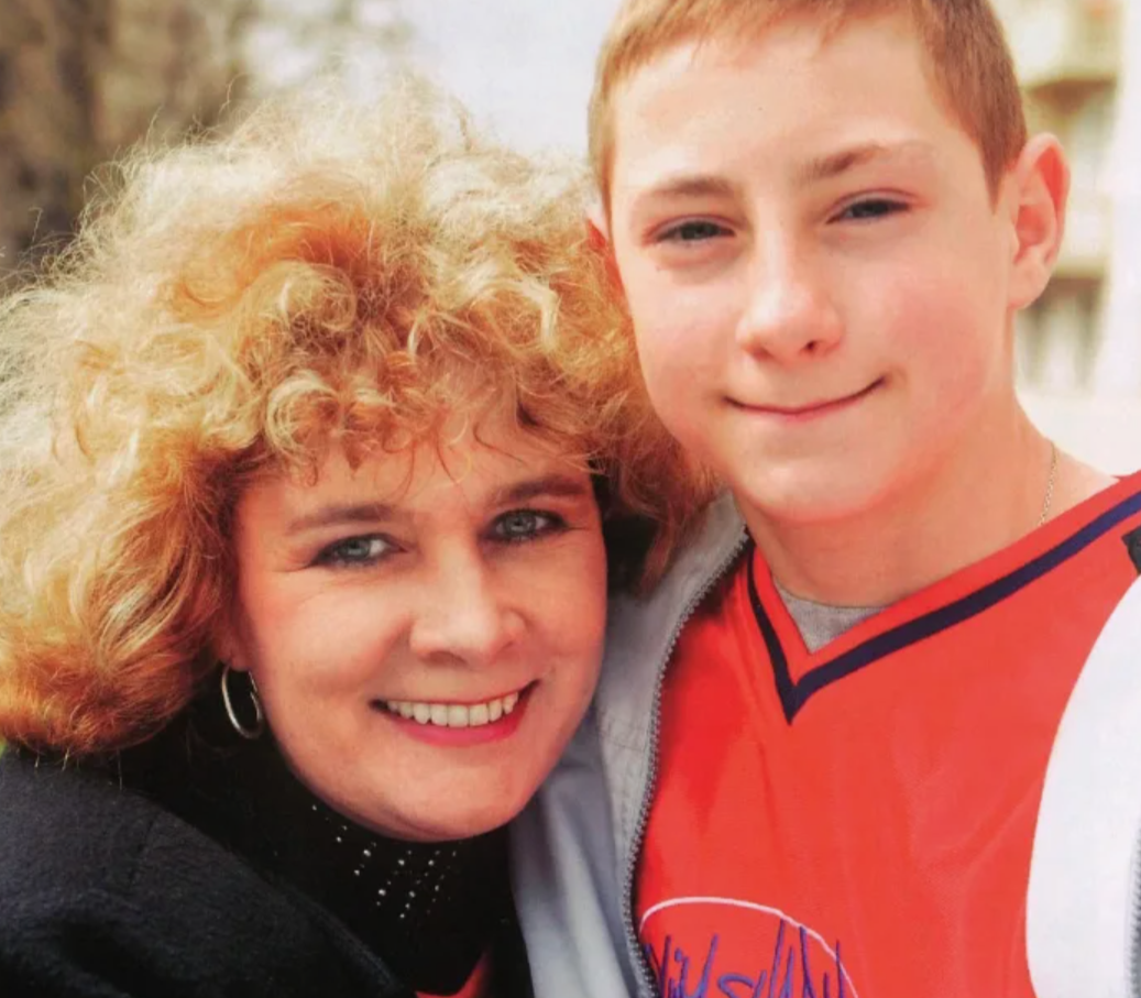 Людмила Нильская с сыном