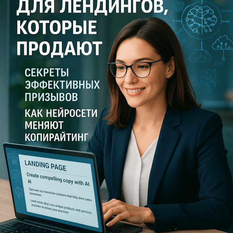    Как создать тексты для лендингов, которые продают: секреты нейросетей и призывов к действию Сергей
