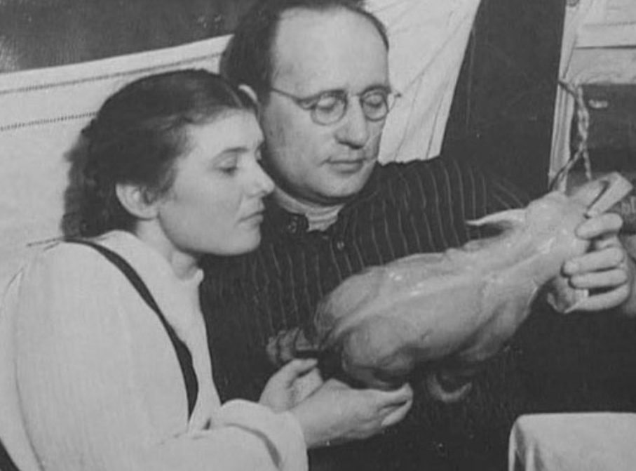 Валентина Владимирова с мужем