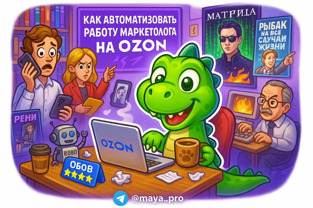    Автоматизация маркетинга Ozon: как ускорить работу и избежать ошибок с помощью Make.com Артур Хорошев