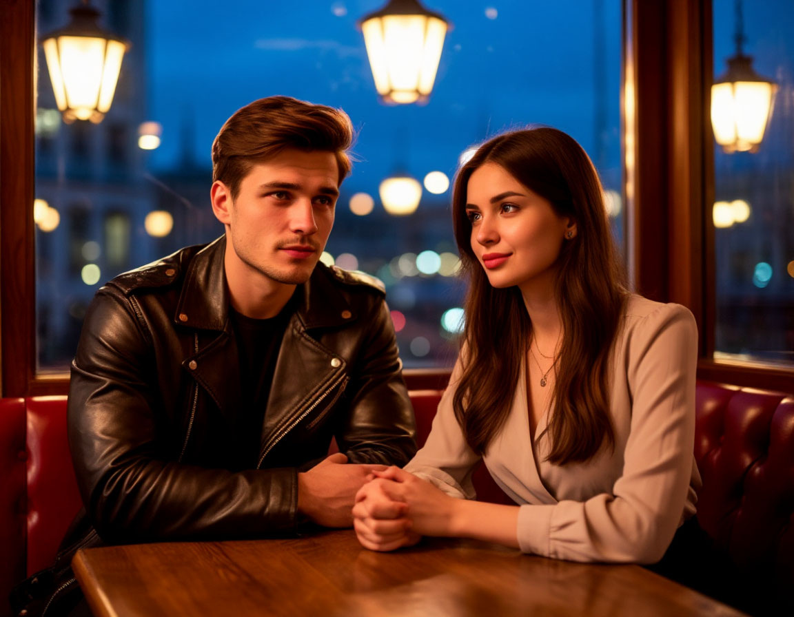 Арина не расположена общаться с незнакомцем, она ждет подругу.