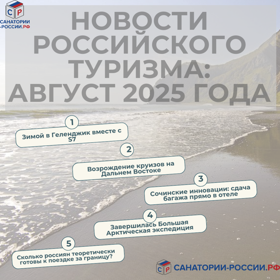 Новости российского туризма