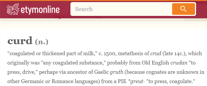 онлайн словарь английской этимологии