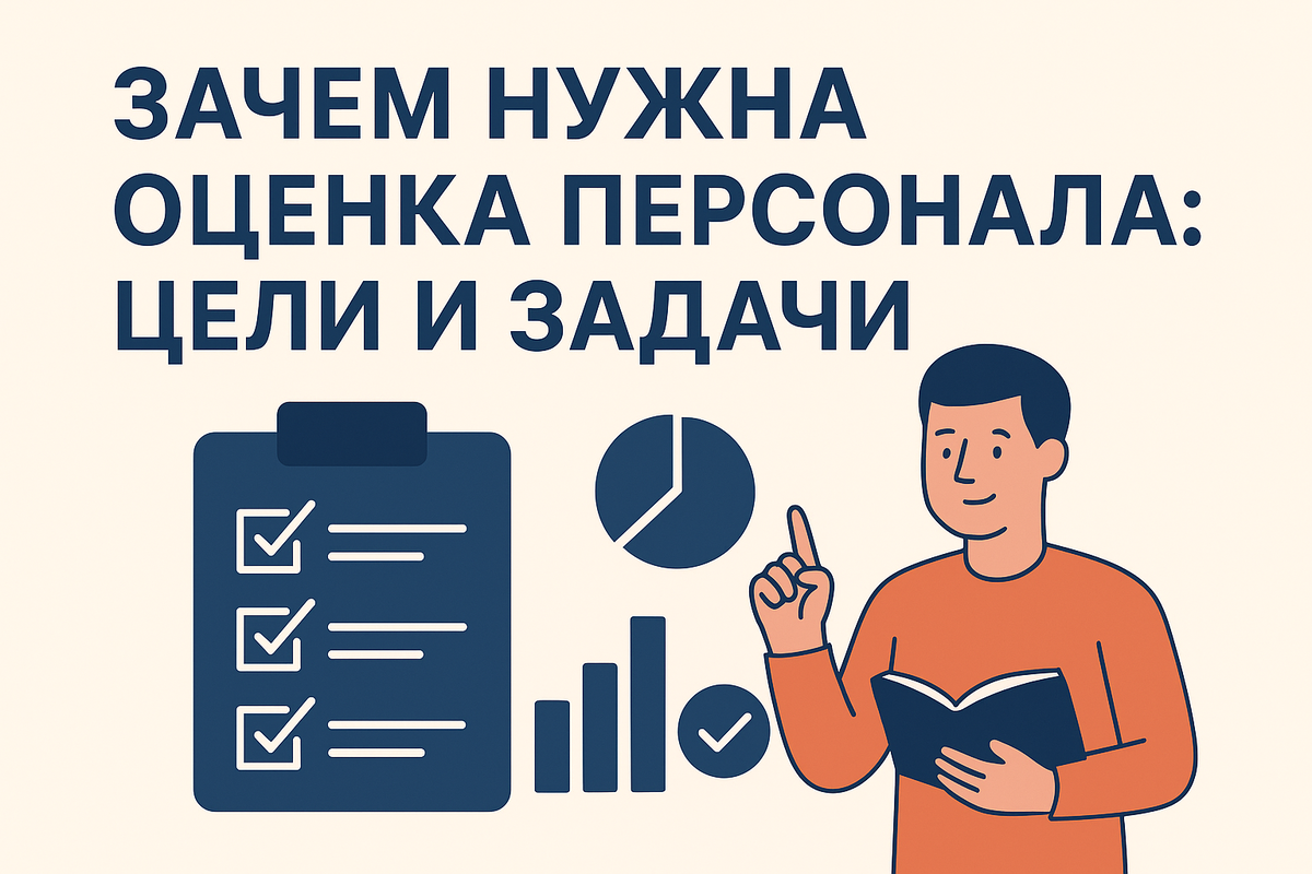 Зачем нужна оценка персонала и какие задачи она решает? Разбираем цели, пользу для бизнеса и сотрудников, а также реальные примеры применения.