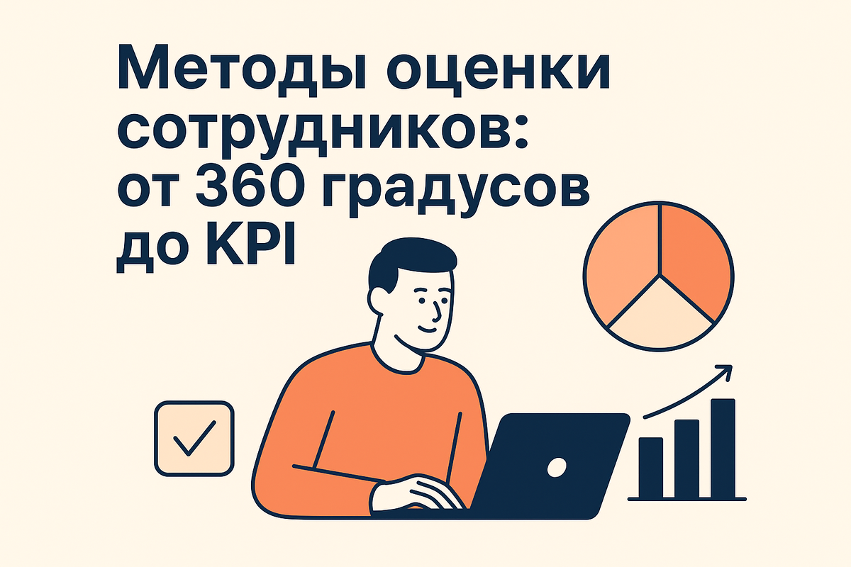 Эффективные методы оценки сотрудников: KPI, 360 градусов, OKR и другие. Узнайте, как выбрать подходящий инструмент для развития команды.