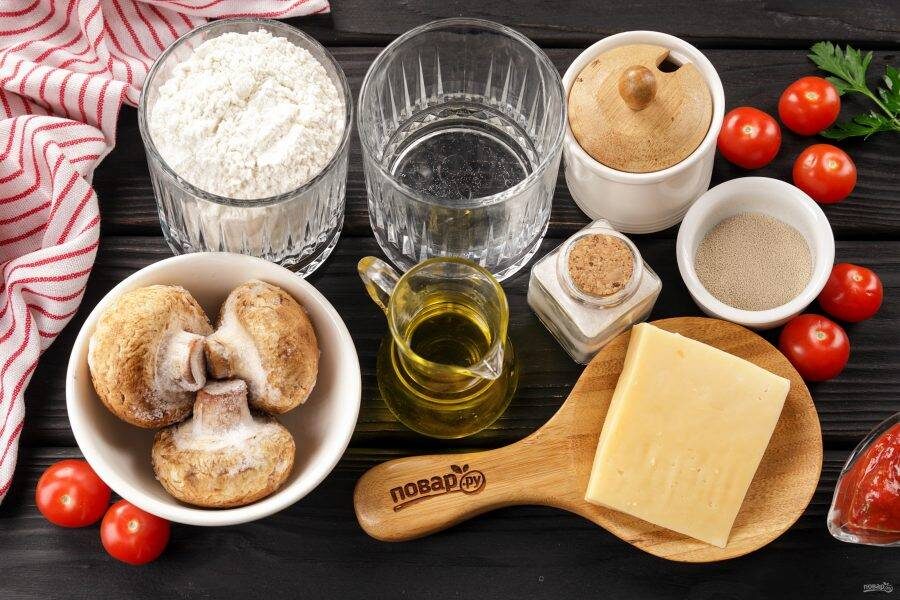 Подготовьте все ингредиенты по списку.