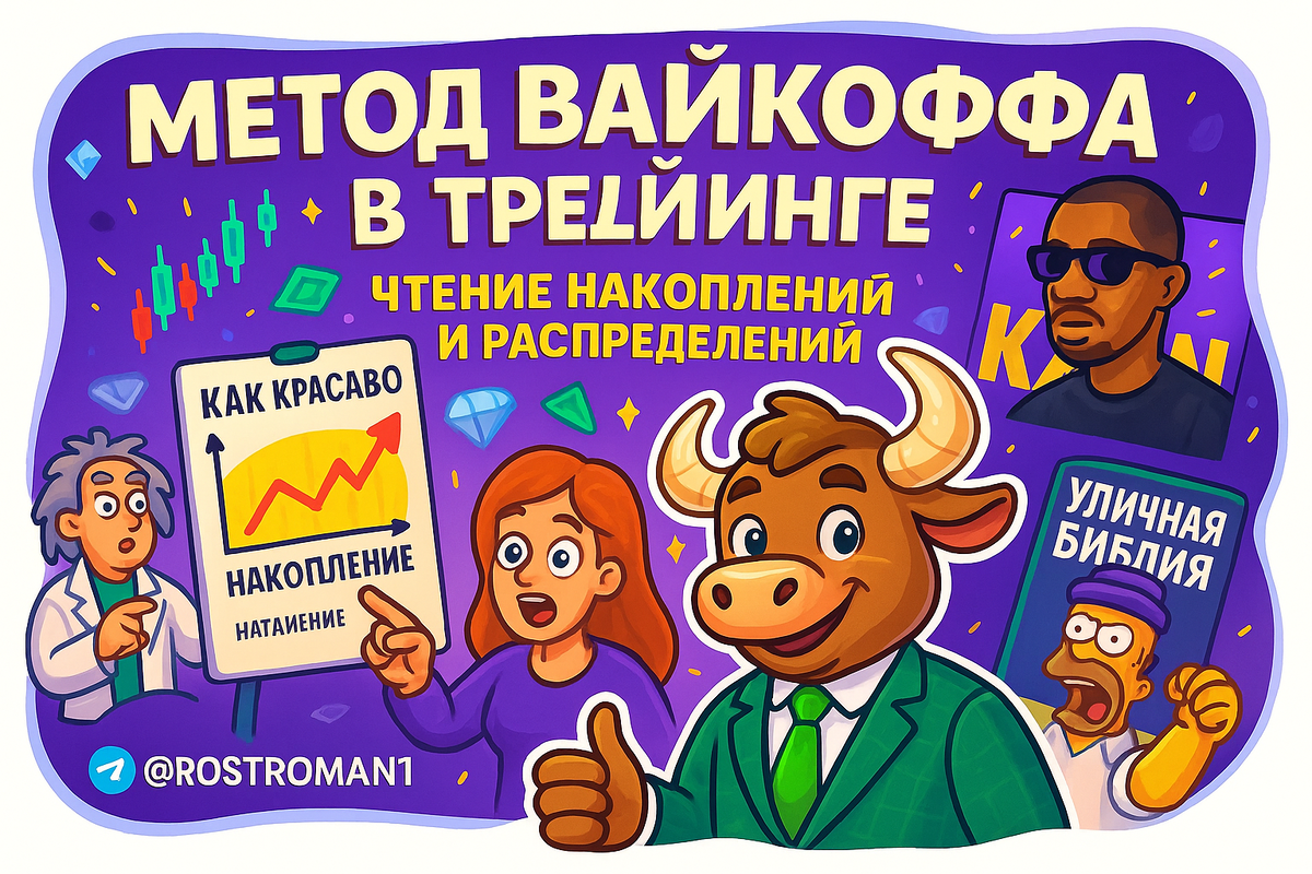    Метод Вайкоффа: 7 ловушек, из-за которых трейдеры теряют деньги на накоплениях РоСТ | Роман о Системном Трейдинге