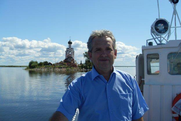 Андрей Малышев у Спасо-Каменного монастыря