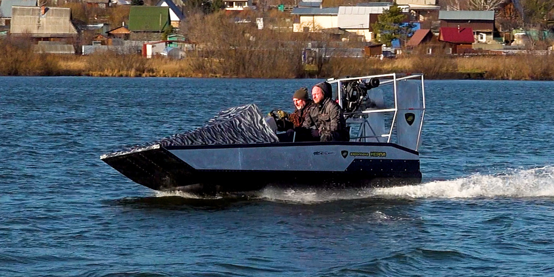 Аэролодка «Нерпа 343»: универсальный вездеход с непотопляемым корпусом